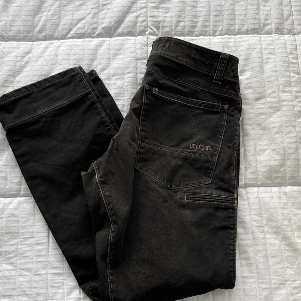 Kuhl Men's Dark Ryder Lean Brown Pants